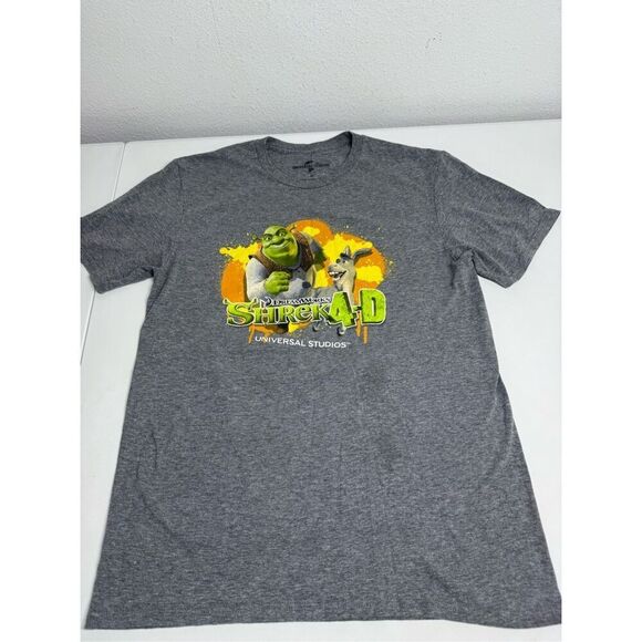 Universal Studios Orlando 2003-2022 Shrek 4DClosing Going Far Far Away Shirt SzM - Picture 6 of 9